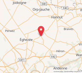 Map of Hemptinne, Wallonia