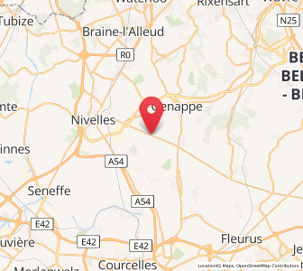 Map of Houtain-le-Val, Wallonia