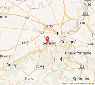 Map of Jemeppe-sur-Meuse, Wallonia