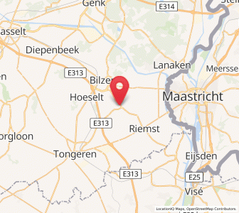 Map of Kleine-Spouwen, Flanders