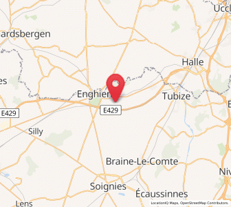 Map of Petit-Enghien, Wallonia