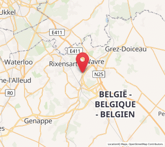 Map of Limal, Wallonia
