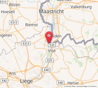 Map of Lixhe, Wallonia