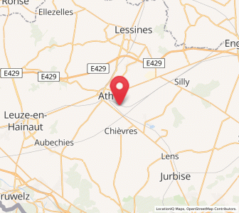 Map of Maffle, Wallonia
