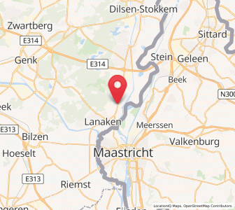 Map of Neerharen, Flanders