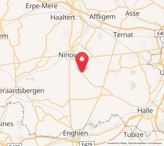 Map of Neigem, Flanders