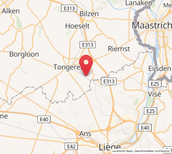 Map of Nerem, Flanders