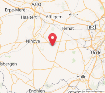 Map of Lombeek-Notre-Dame, Flanders