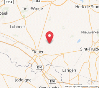 Map of Oplinter, Flanders