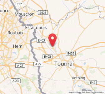 Map of Ramegnies-Chin, Wallonia