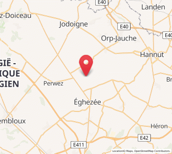 Map of Ramillies, Wallonia
