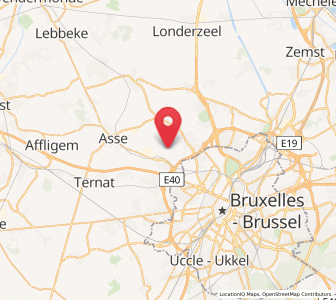 Map of Relegem, Flanders