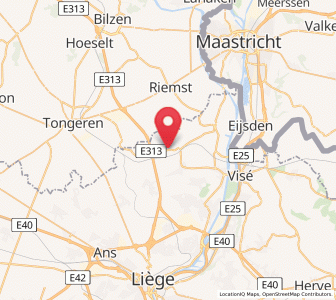 Map of Roclenge-sur-Geer, Wallonia