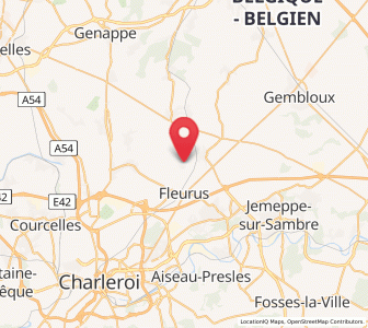 Map of Saint-Amand, Wallonia