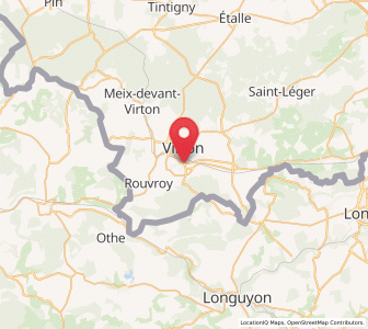 Map of Saint-Mard, Wallonia