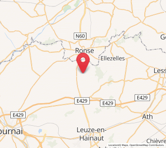 Map of Saint-Sauveur, Wallonia