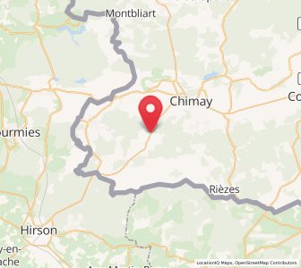 Map of Seloignes, Wallonia