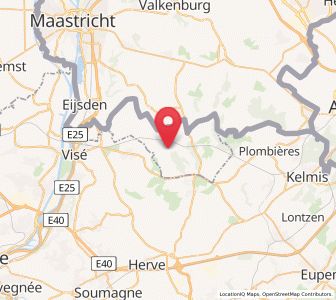 Map of Fouron-Saint-Pierre, Flanders
