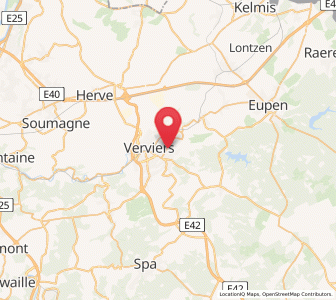 Map of Stembert, Wallonia