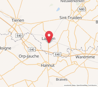 Map of Walsbets, Flanders