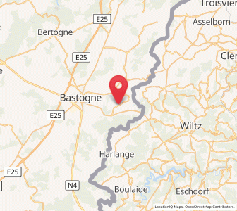 Map of Wardin, Wallonia