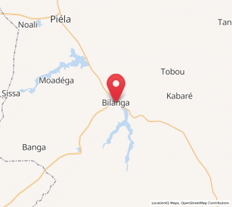 Map of Bilanga, Est