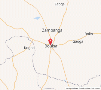 Map of Boulsa, Centre-Nord