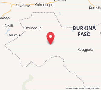 Map of Kayao, Centre-Sud
