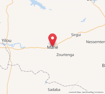 Map of Mané, Centre-Nord