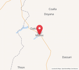 Map of Mani, Est