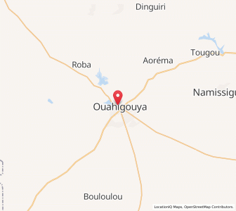 Map of Ouahigouya, Nord