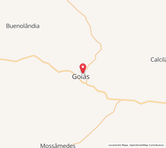 Map of Goiás, Goiás