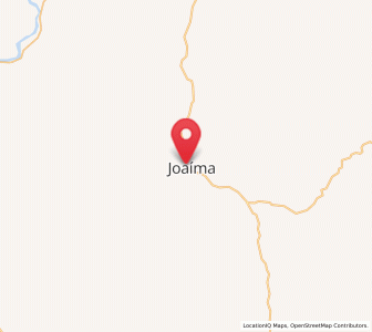 Map of Joaíma, Minas Gerais