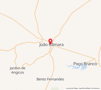 Map of João Câmara, Rio Grande do Norte