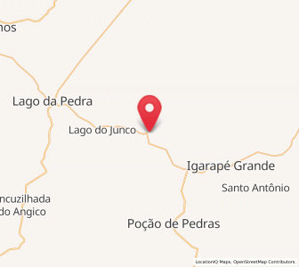 Map of Lago dos Rodrigues, Maranhão