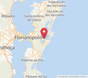 Map of Lagoa, Santa Catarina