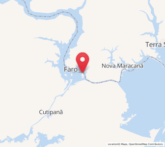 Map of Nhamundá, Amazonas