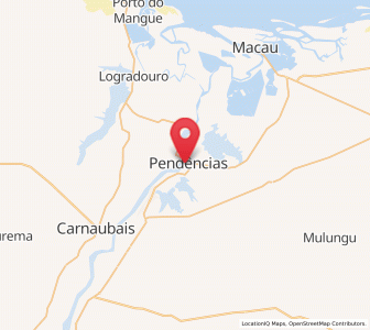 Map of Pendências, Rio Grande do Norte