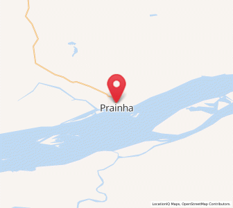 Map of Prainha, Pará