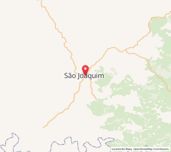 Map of São Joaquim, Santa Catarina