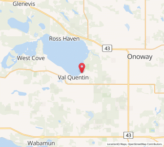 Map of Alberta Beach, AlbertaAlberta