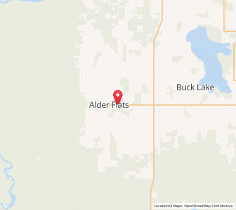 Map of Alder Flats, AlbertaAlberta