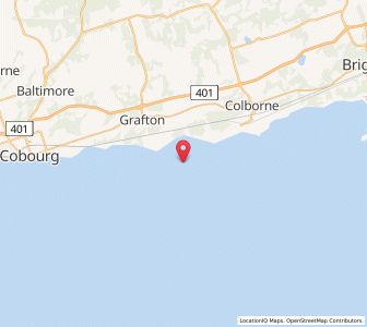 Map of Alnwick Haldimand, OntarioOntario