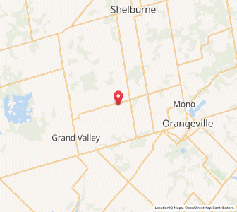 Map of Amaranth, OntarioOntario