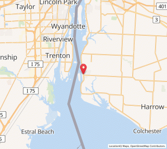 Map of Amherstburg, OntarioOntario