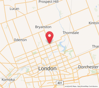 Map of Ballymote, Ontario