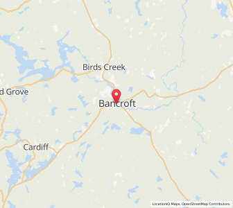 Map of Bancroft, OntarioOntario