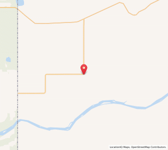 Map of Bear Canyon, AlbertaAlberta