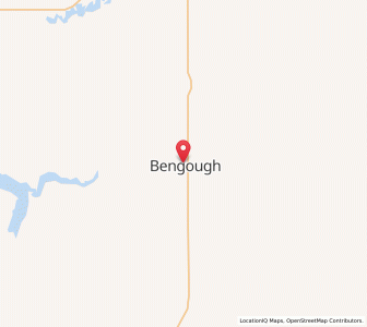 Map of Bengough, SaskatchewanSaskatchewan