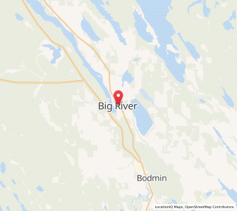 Map of Big River, SaskatchewanSaskatchewan